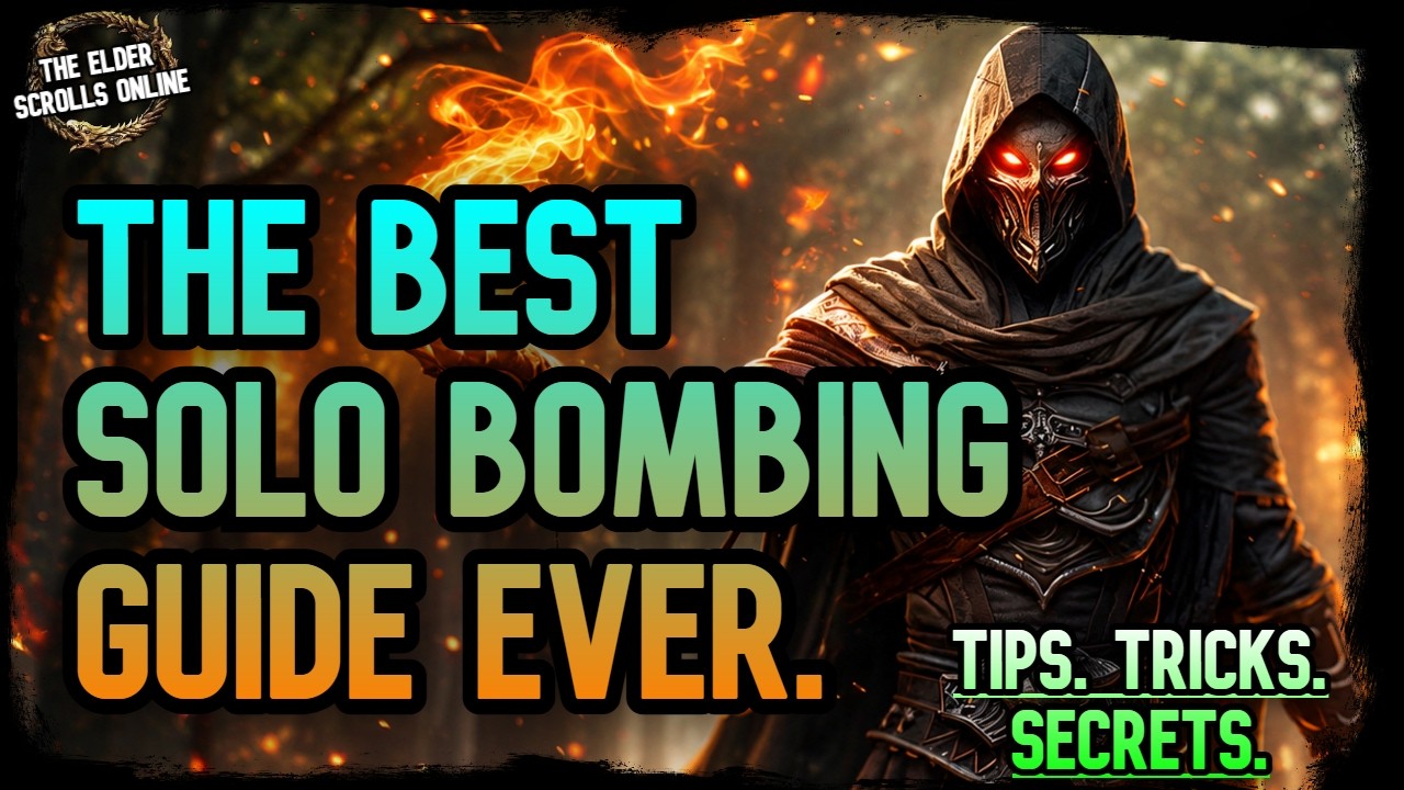 ✅ESO PVP ЛУЧШИЙ гайд по соло-бомбингу EVER. (Советы, фишки, секреты) #eso #esopvp