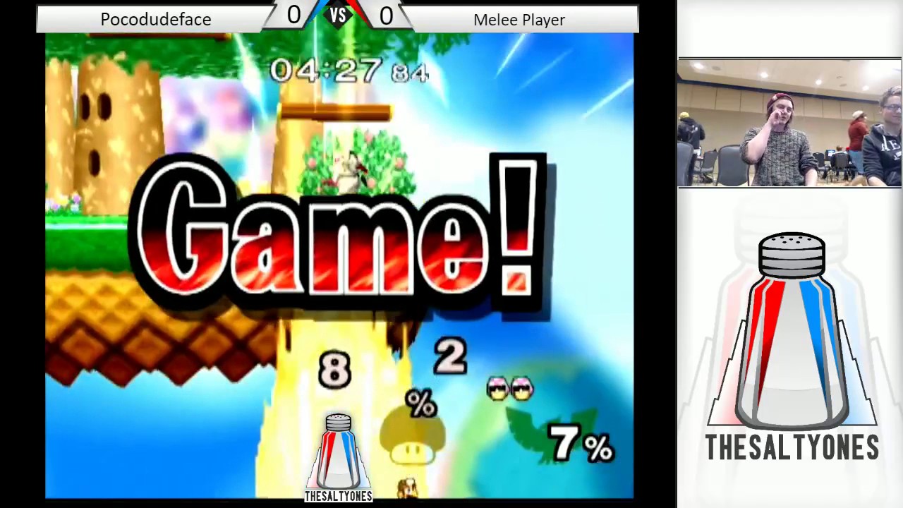 The Salty Ones 5: Melee Pocodudeface vs Melee Player Winners Rd 1
