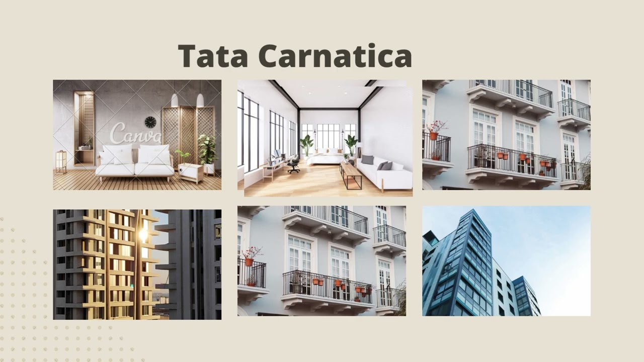 Tata Carnatica Apartments Bengaluru  Most Awaited New Launch