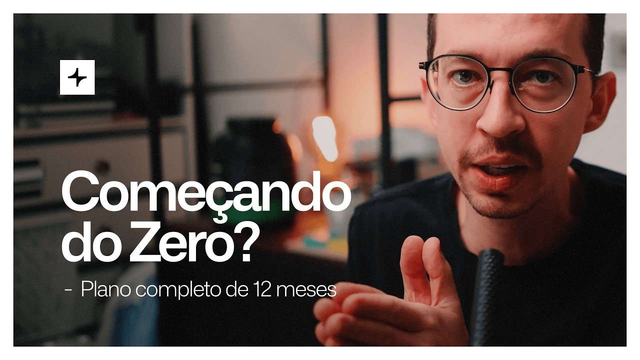Como eu começaria do zero em Design HOJE: Plano eealista de 12 meses para primeiro emprego