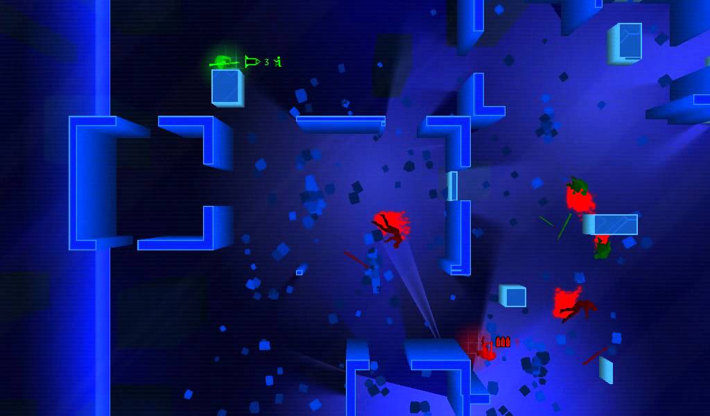 Frozen Synapse: Jix (green) vs jota81 (red) - Extermination