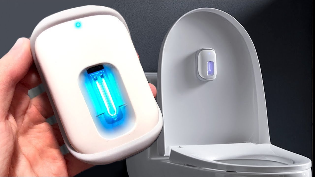 Luz ULTRAVIOLETA para el WC! 🚽  - Xiaoda UVC 🦠 (elimina 99% bacterias!)