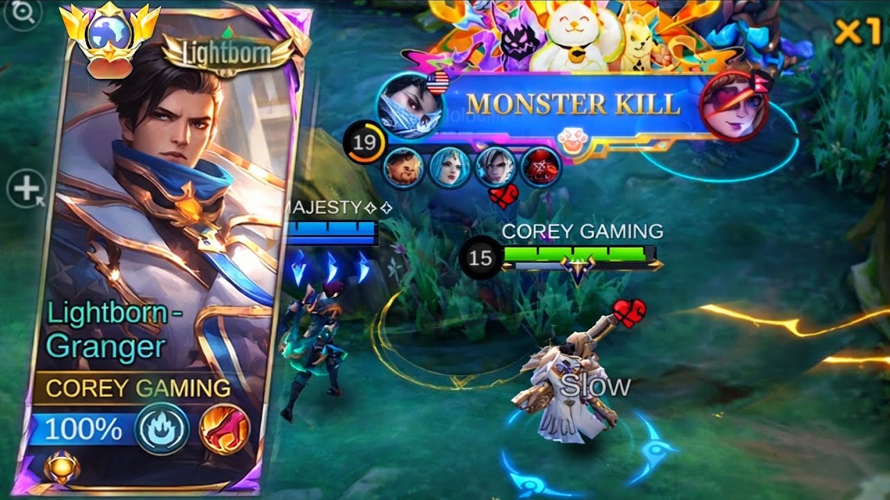 Super hard carry!! Granger 100% insane jungler build & emblem💀Build top global!!