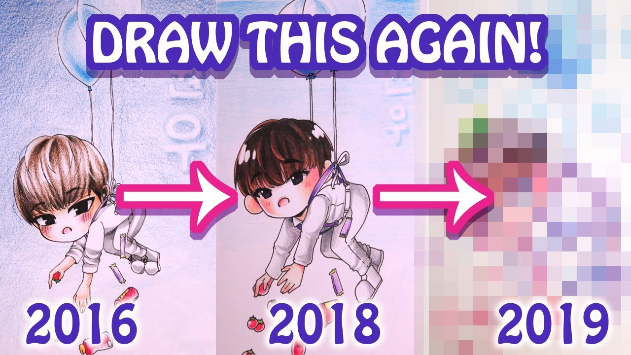 DRAW THIS AGAIN! 2016-2019 |Sketchbook Doodles Page 18|