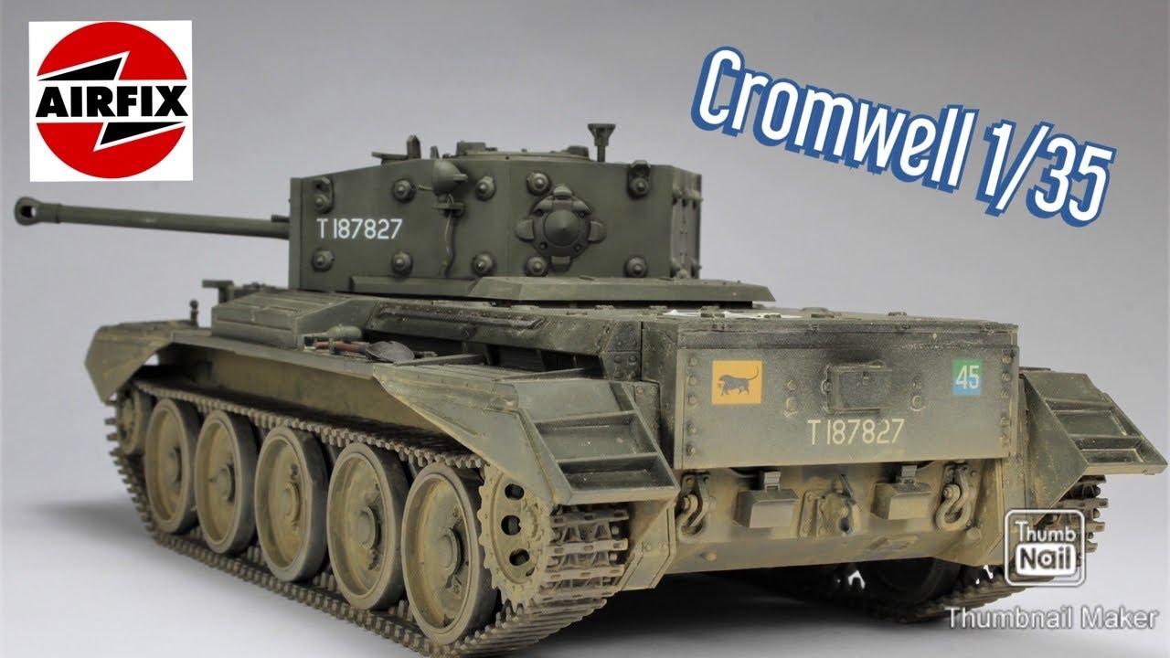 Airfix 1/35 Cromwell DOUBLE BUILD, Painting & Weathering