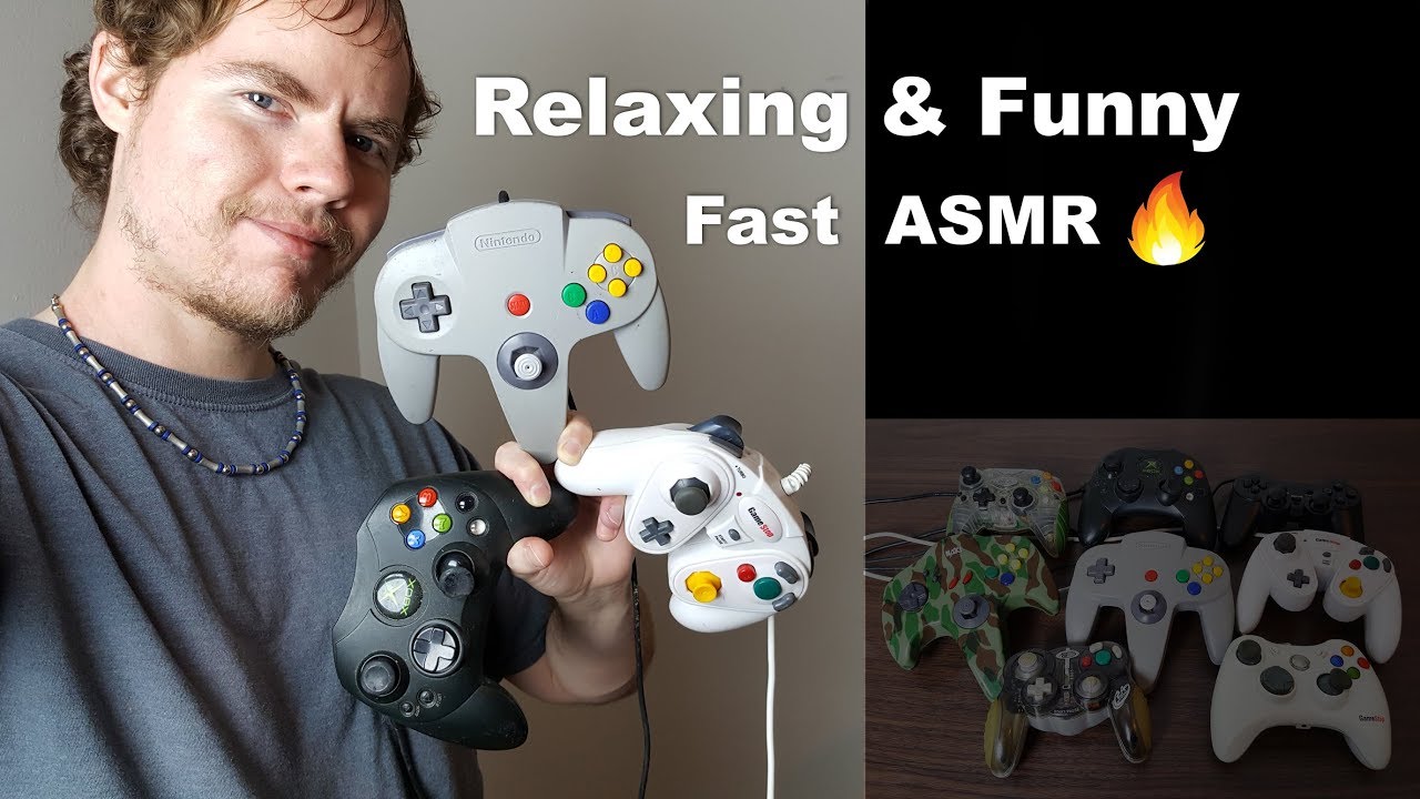 Fast Controller Sounds ASMR: Relaxing and Funny Roleplay
