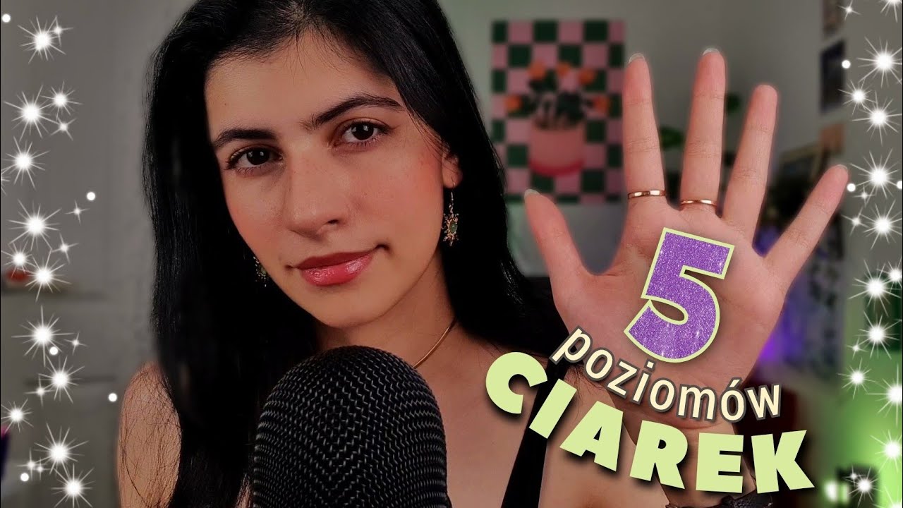 ASMR po polsku 5 POZIOMÓW CIAREK zaśniesz na 100% 💤