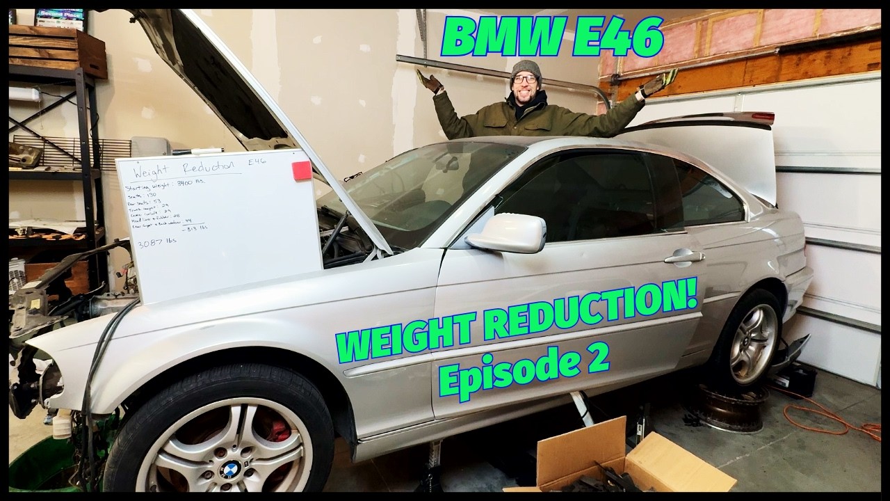 Снижение веса BMW E46, эпизод 2.