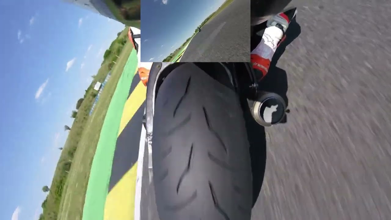 MITAS SPORT FORCE+ SF+ RS PANNONIA RING ONBOARD MITASMOTO TIRE TEST BMW S1000RR HP4 2013 1.59.734