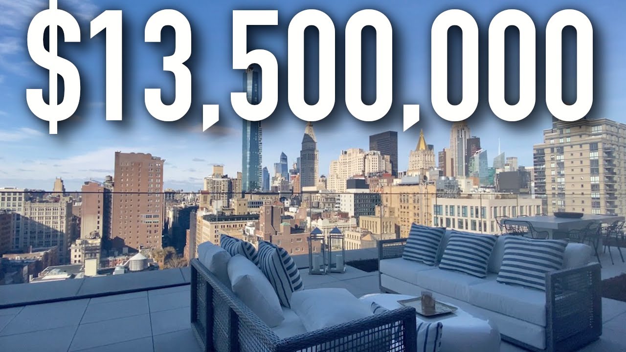 INSIDE THE MOST LUXURIOUS NYC $13,500,000 PENTHOUSE ON THE MARKET / LUXURY HOME TOURS