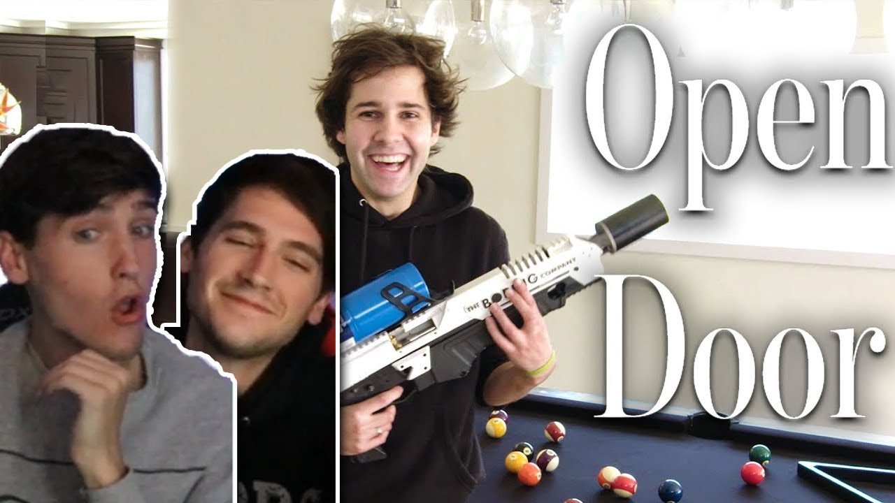 react to Inside David Dobrik's $2.5M Los Angeles Home | Open Door