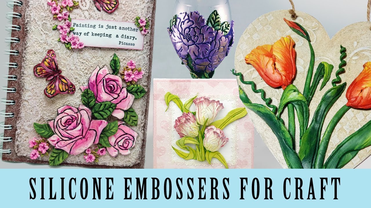 Silicone Embossers for Craft