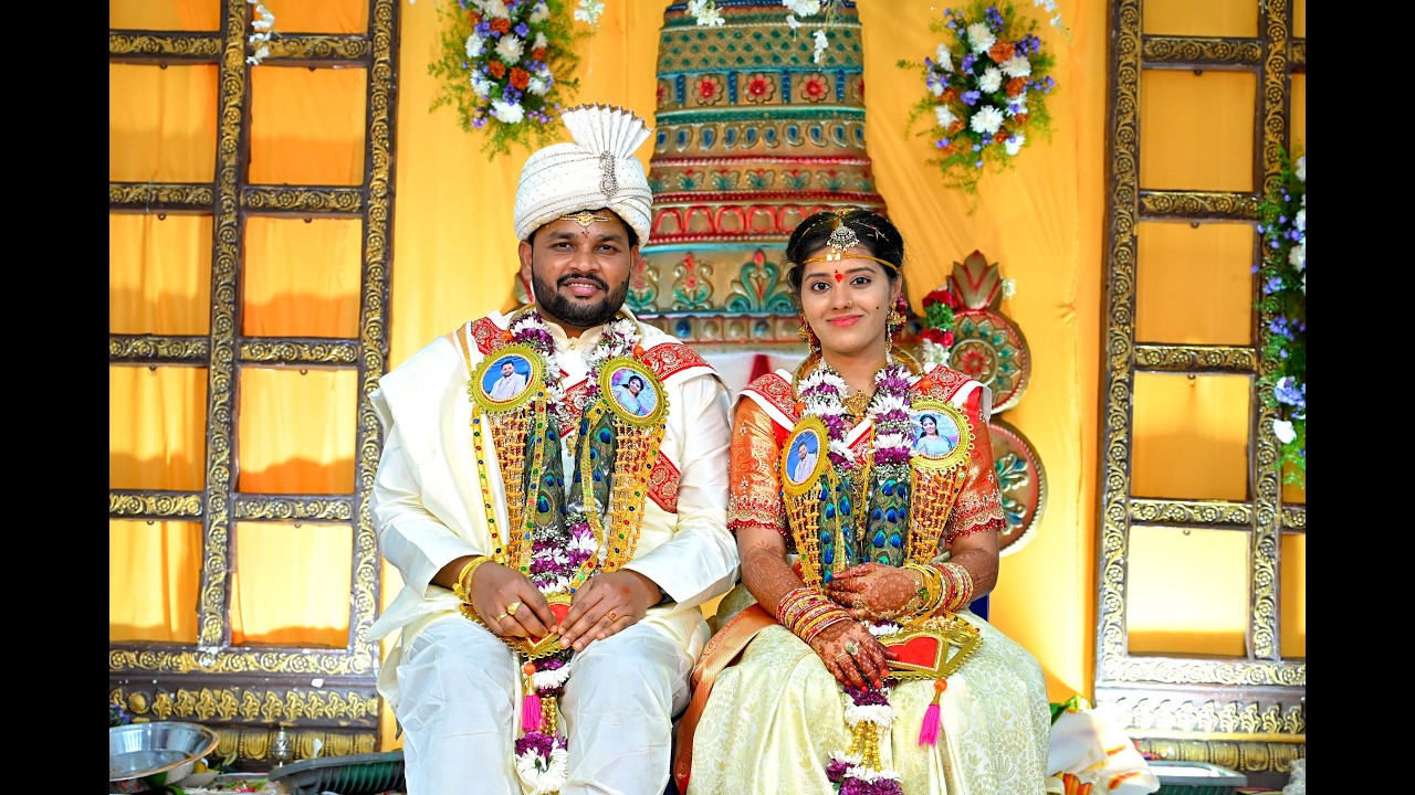 Priyanka Weds Sarath telugu traditional wedding