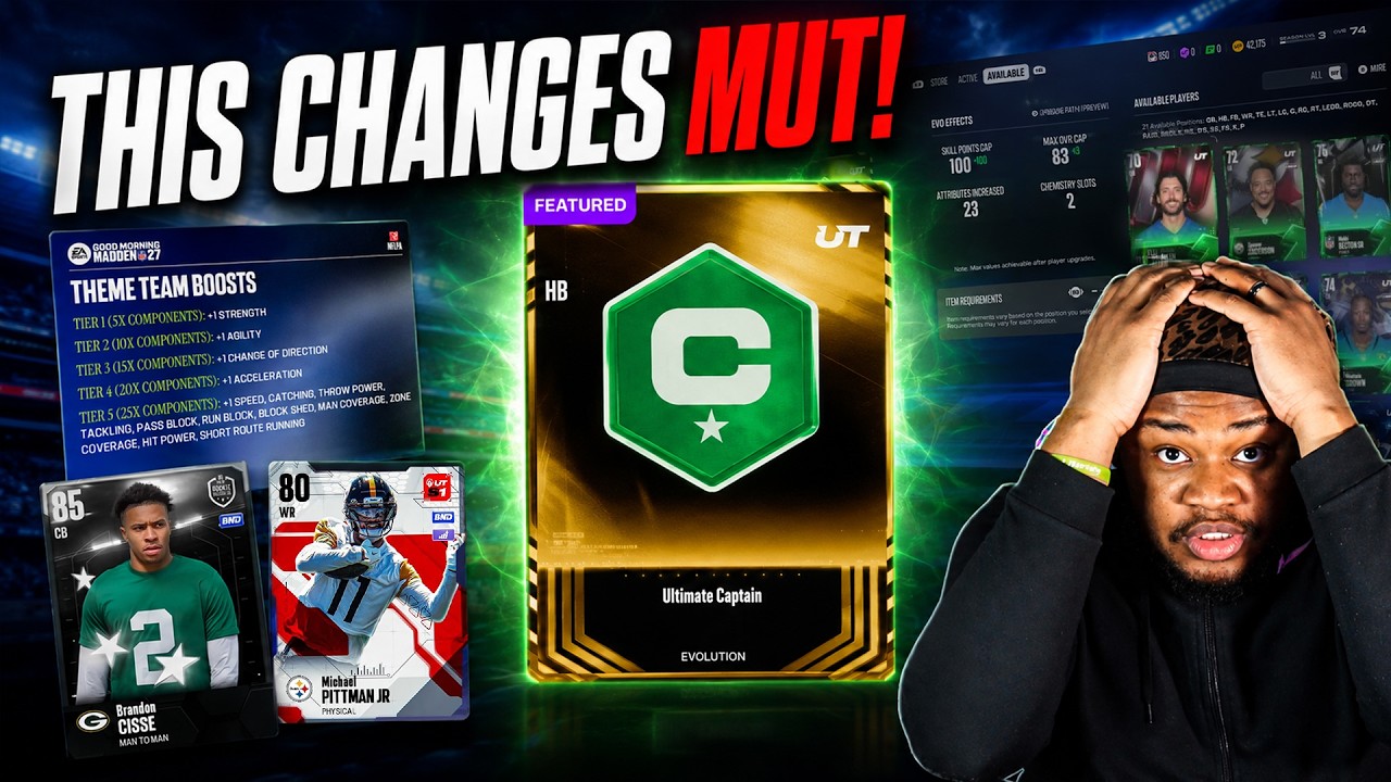 Режим Ultimate Team в Madden 27 изменился НАВСЕГДА&hellip; Вот всё, что вам нужно знать!
