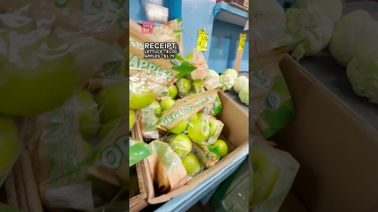 Here's where to get cheap produce in Toronto #toronto #cheap #grocery #shopping #hack