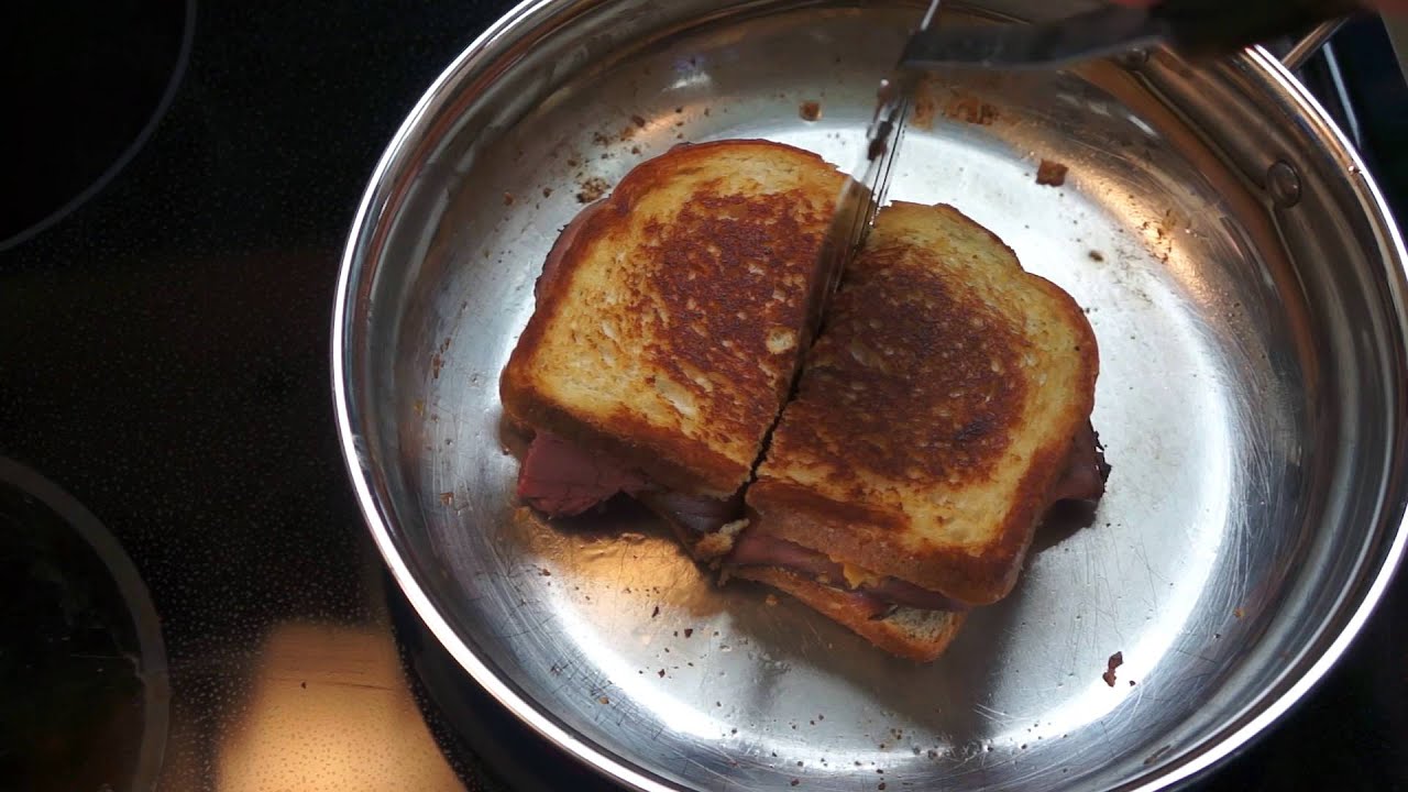 The World's Best Grilled Cheese Sandwich - ASMR