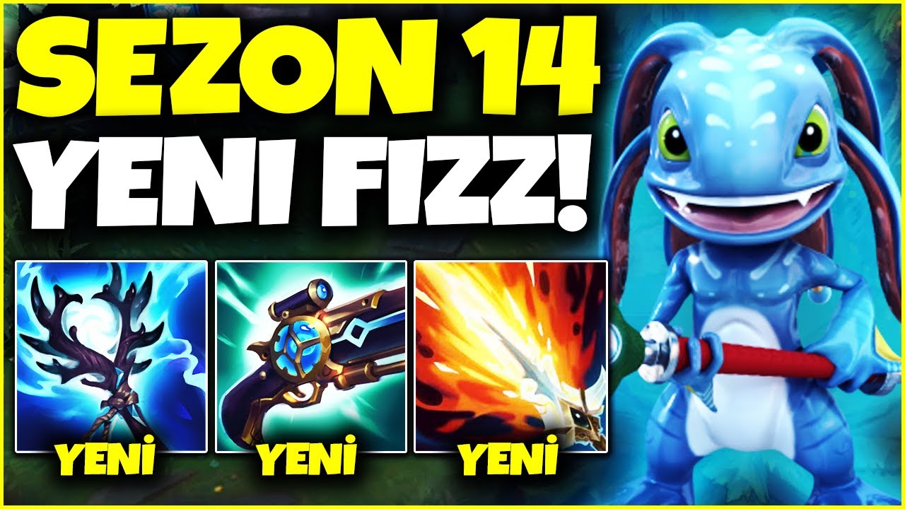 SEZON 14 YENİ EŞYALAR İLE FİZZ TEK ATIYOR!