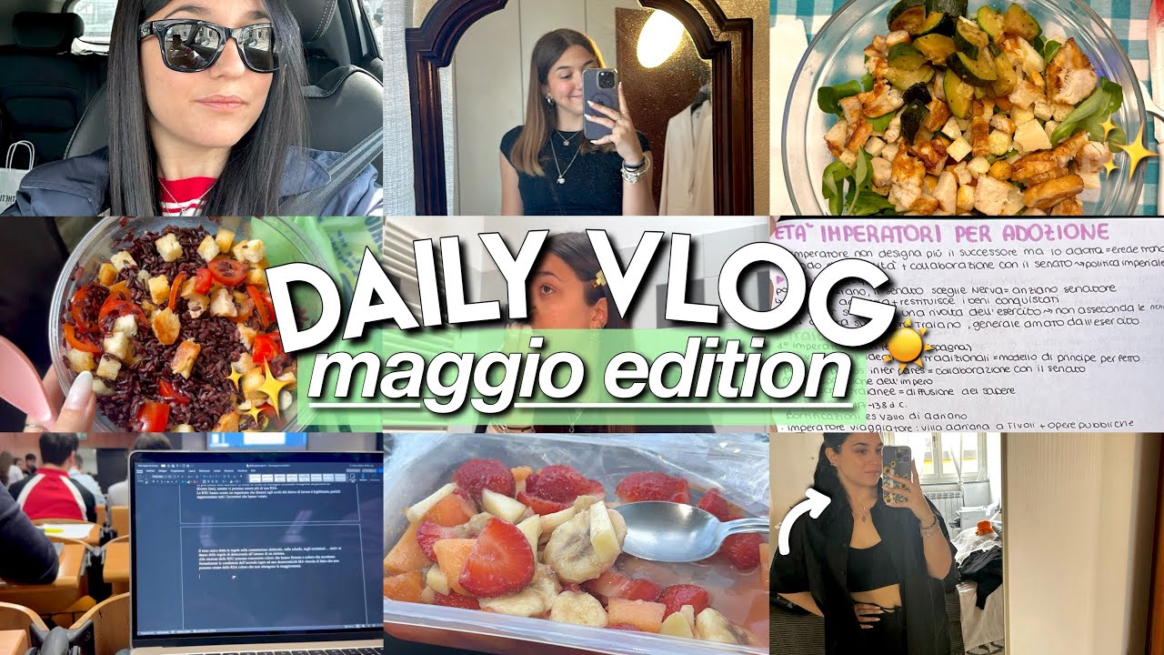 COME SOPRAVVIVERE A MAGGIO💖🗒️// daily vlog