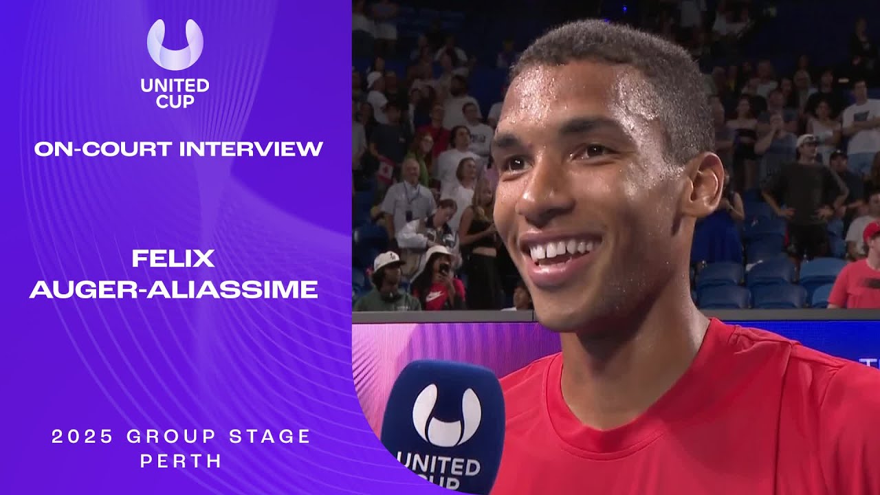 Felix Auger-Aliassime's On-Court Interview | United Cup 2025 Group A