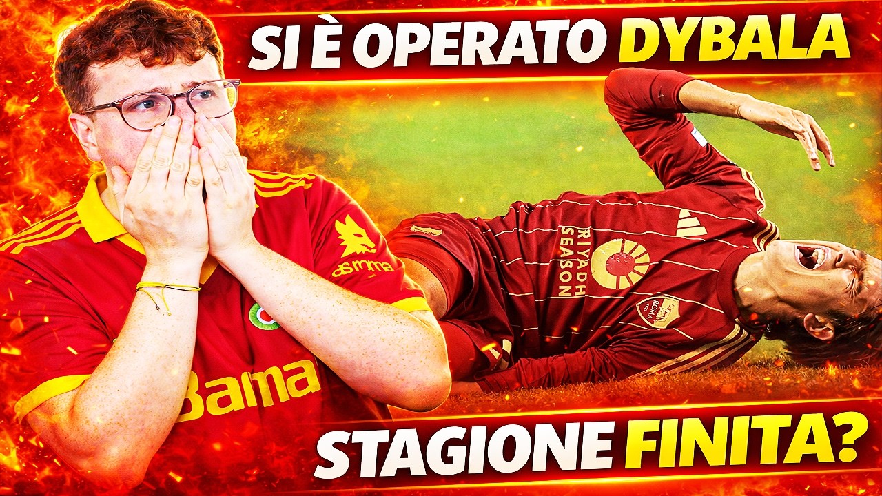 SI E' OPERATO DYBALA: lesione del menisco esterno. Fuori 50 GIORNI.