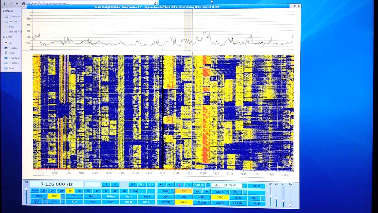 QSO between F6DMQ and YB3VO on 7.126 MHz