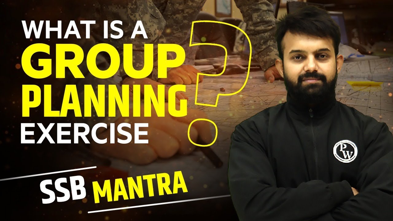 What is a GROUP PLANNING EXERCISE (GPE) for SSB Interview || SSB Mantra 💡