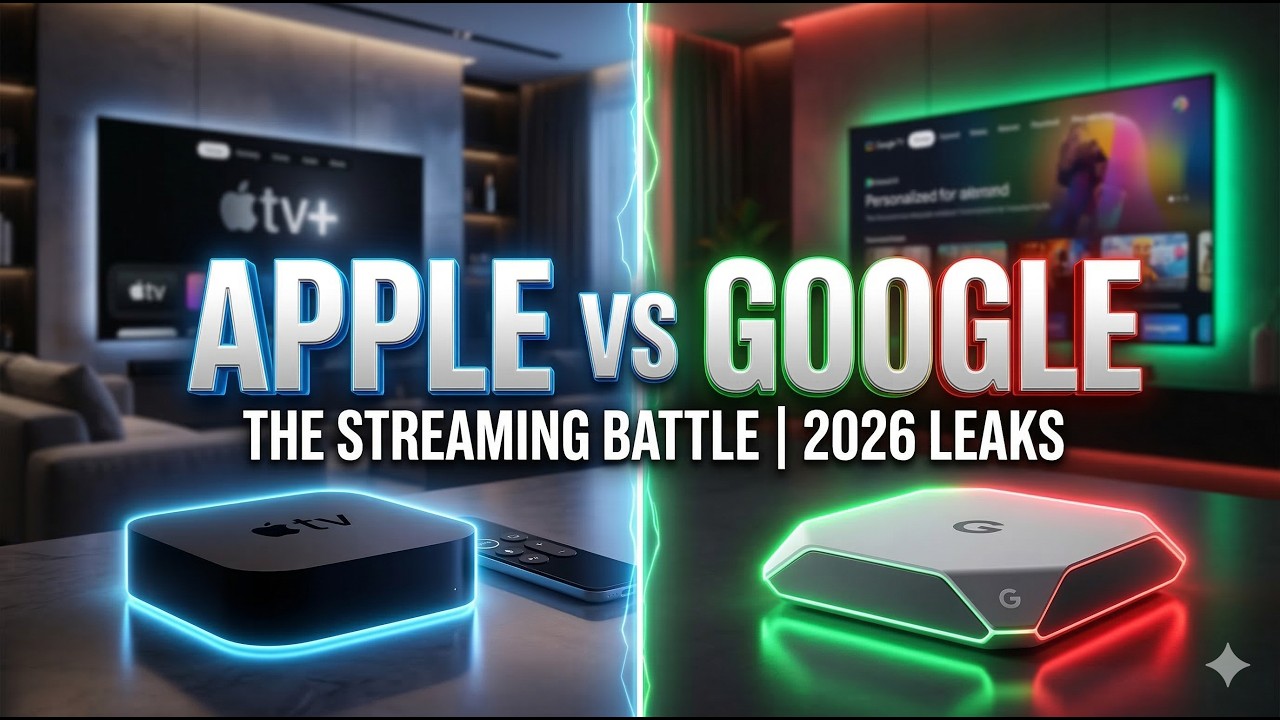 Apple TV против Google TV 2026: Утечка секретных функций! (Пока не покупайте)