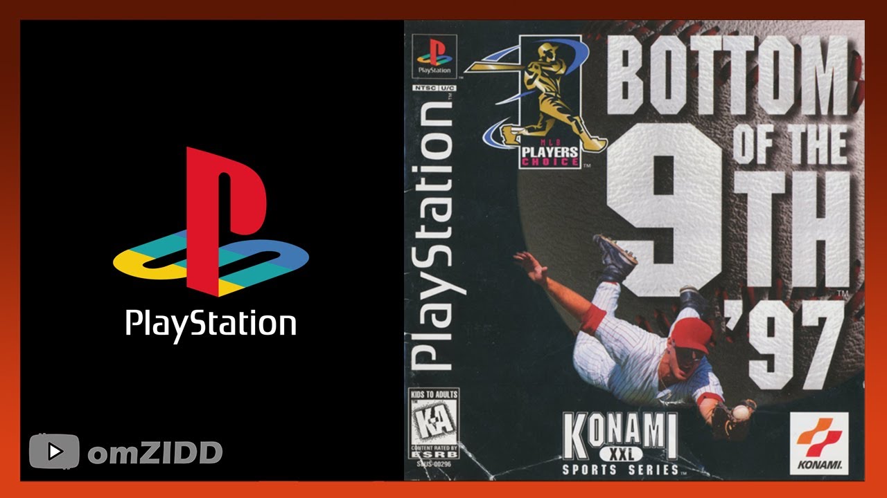 Bottom of the 9th '97 (1997) PS1 - Gameplay HD