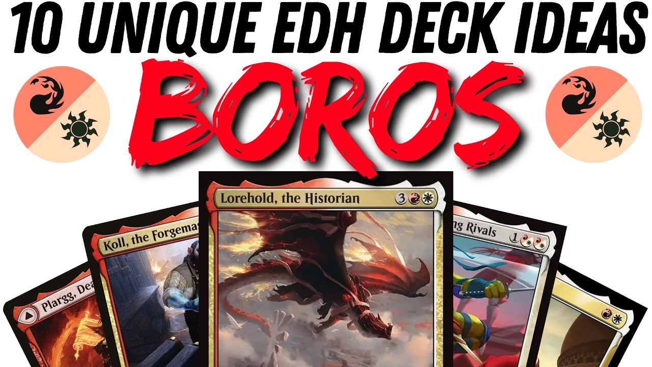 10 Unique Commander Deck Ideas: EDH Deckbuilding in Boros (White and Red)