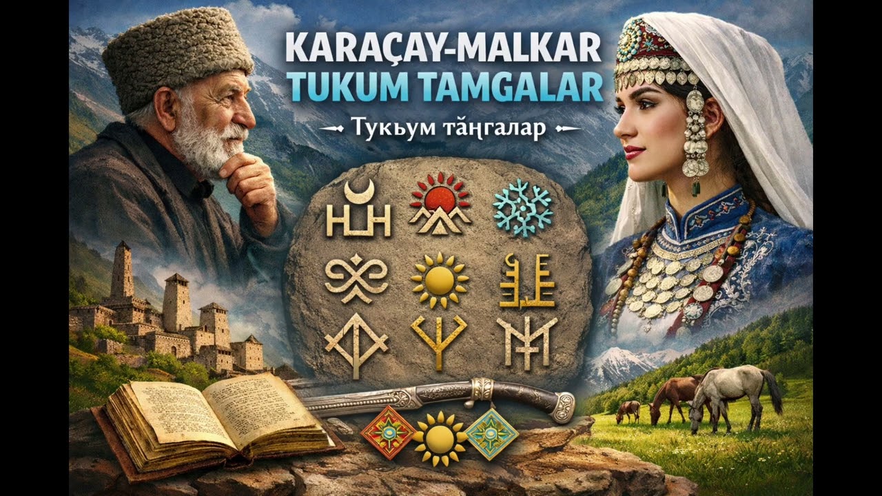 KARAÇAY MALKAR  TUKUM TAMGALARI
