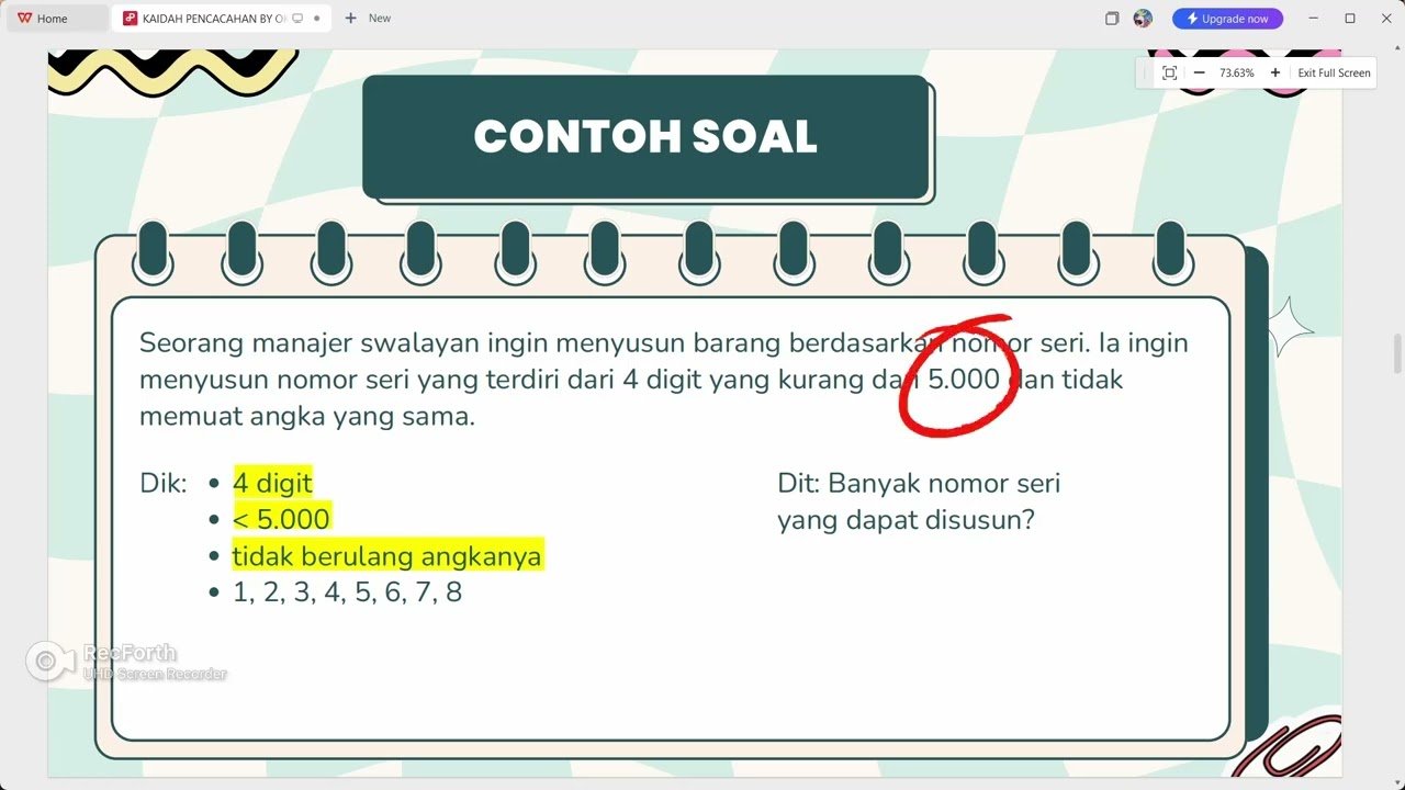 UJIAN PRAKTIK MATEMATIKA WAJIB - OKTA ADILAH KELAS XII-A3