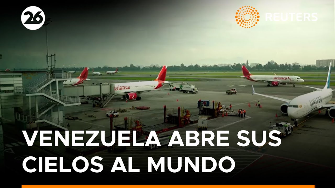 🚨 Venezuela recupera vuelos internacionales