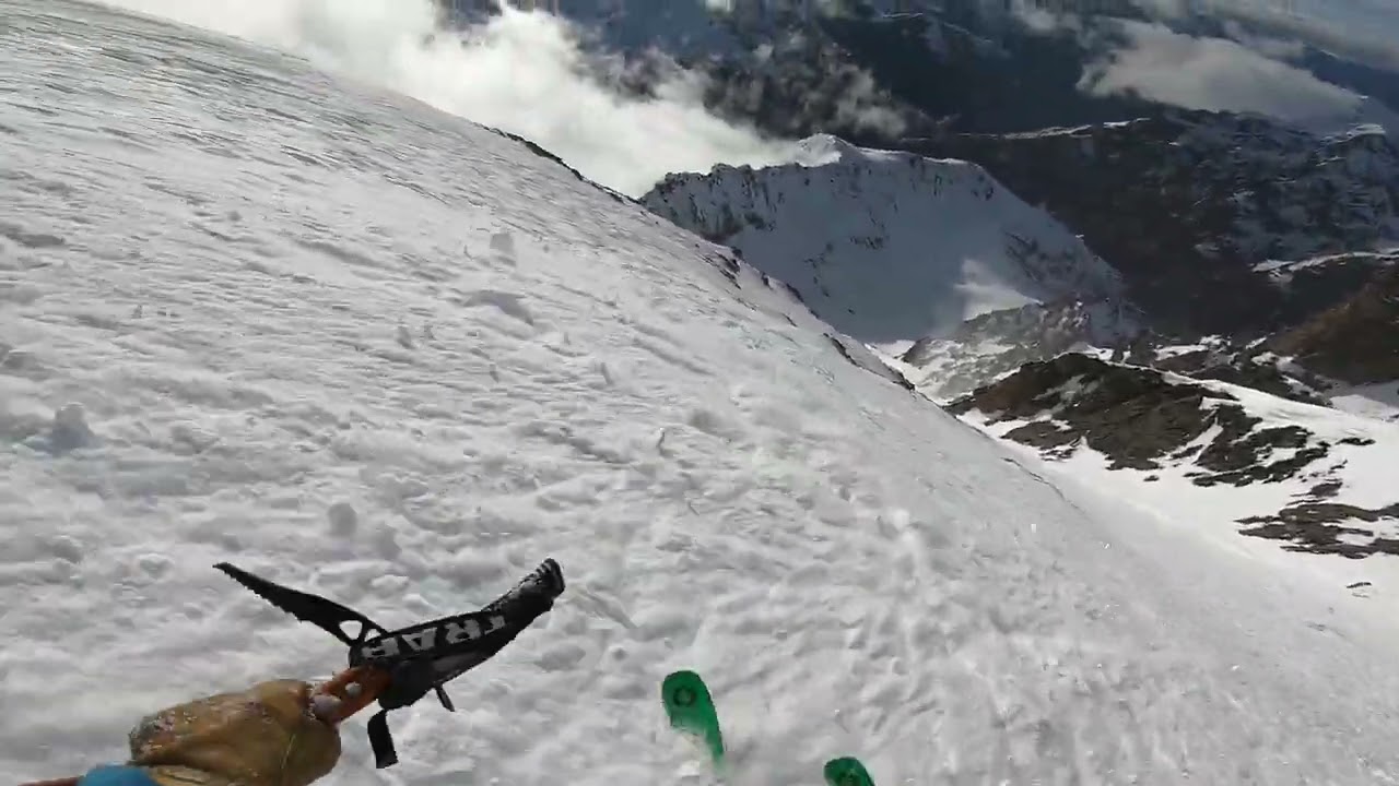 Aiguille du plat de la Selle - Face Ouest - Majeur !