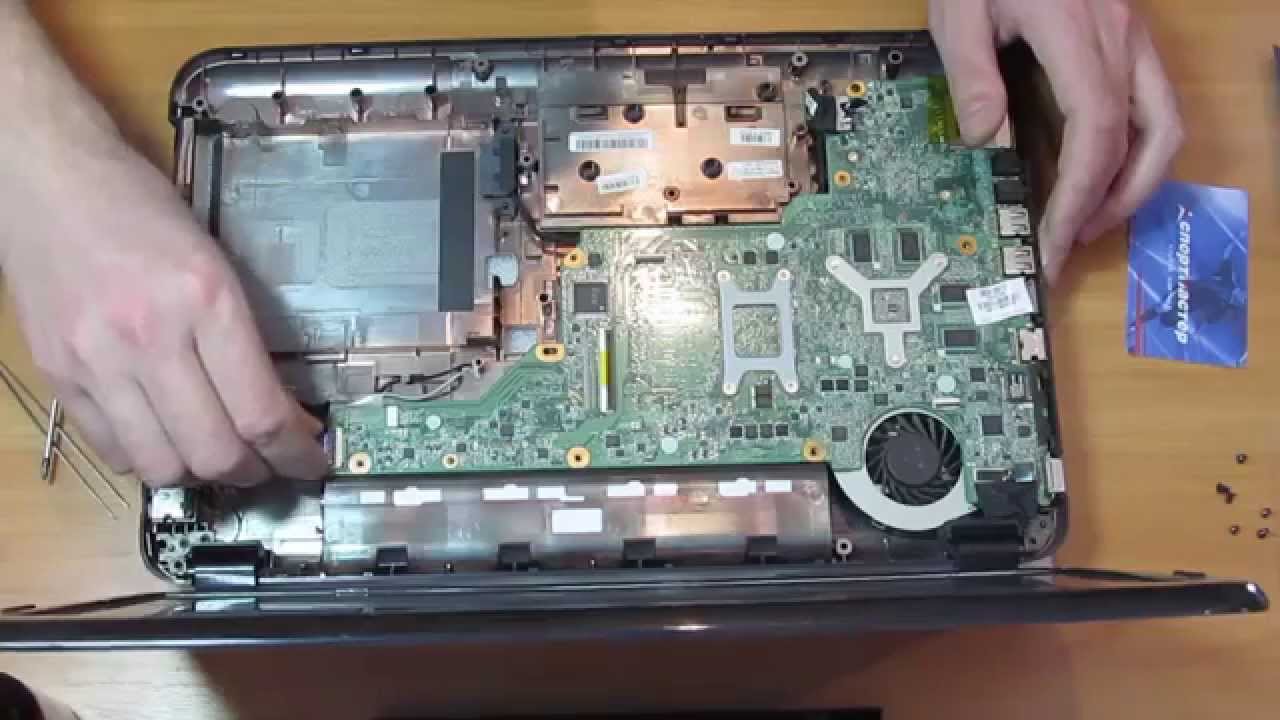 Разборка и чистка HP Pavilion G6 2337sr Cleaning and Disassemble HP Pavilion G6 2337sr
