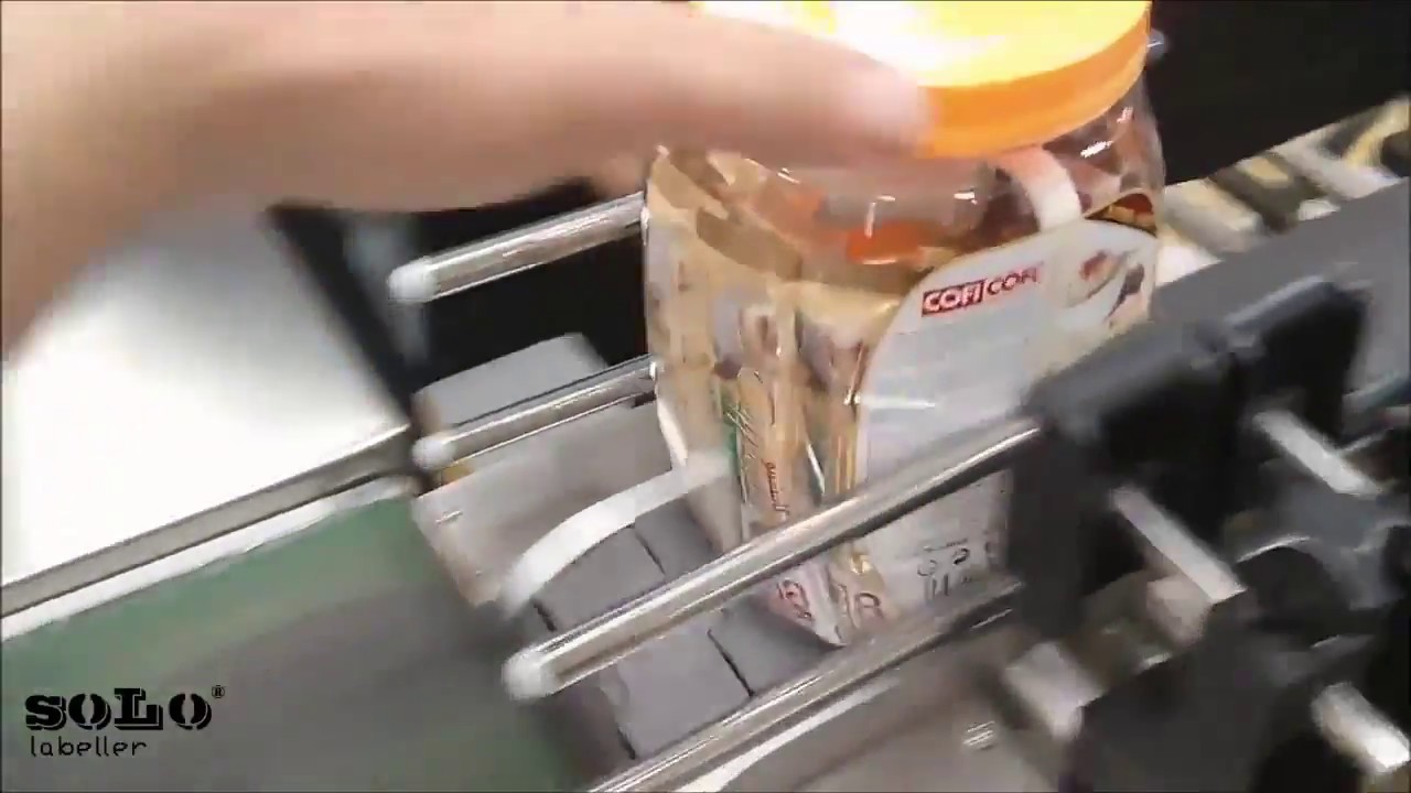 Two(2) Side Labeling Machine on Oval Shape