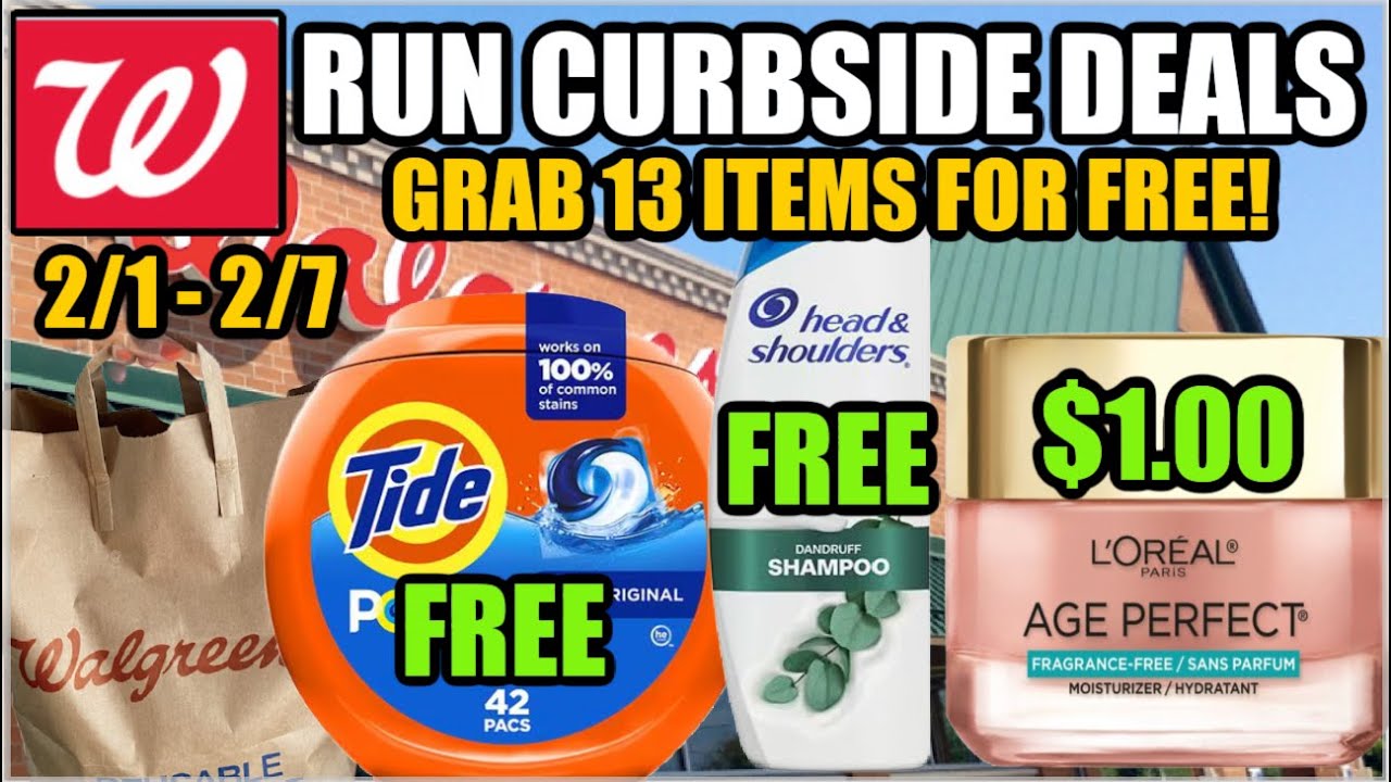 WALGREENS CURBSIDE DEALS THRU 2/7 | Freebies & More!