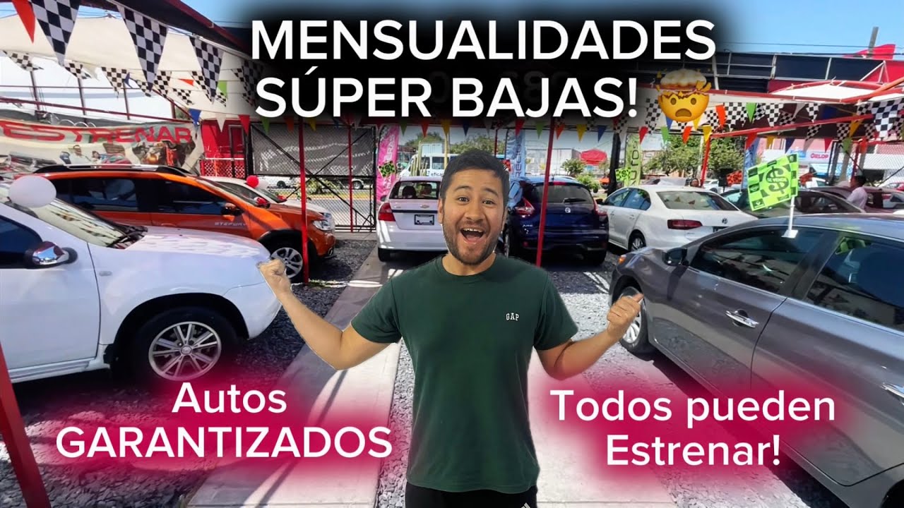 AUTOS con Enganche MUY BAJO y sin BURÓ DE CRÉDITO! El mejor Lote de usados y seminuevos?