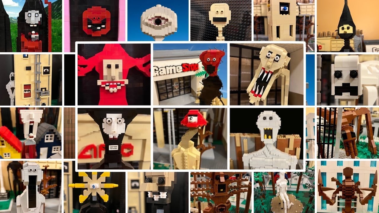 All LEGO DOCTOR NOWHERE creatures | Doctor Nowhere’s Cursed World 1,2,3,4 & 5! EPIC COMPILATION!