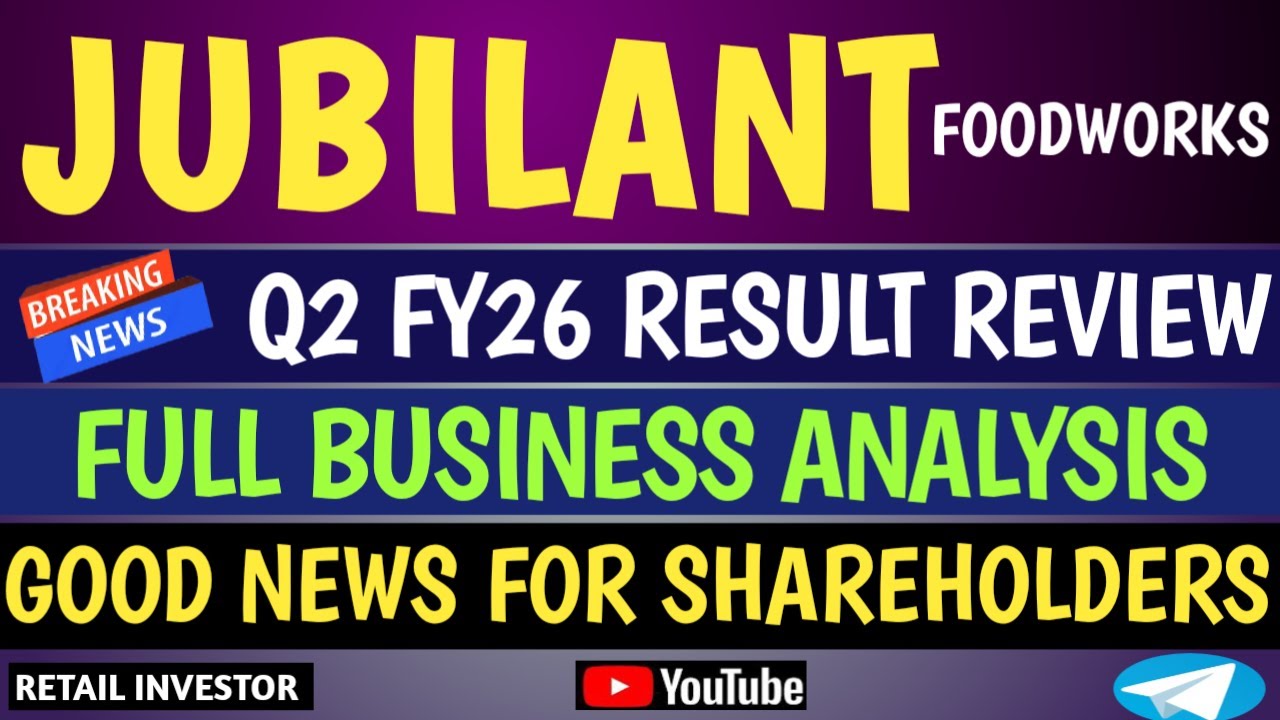 JUBILANT FOODWORKS Q2 FY26 RESULT REVIEW | GOOD NEWS FOR SHAREHOLDERS | #jubilantfoodworks