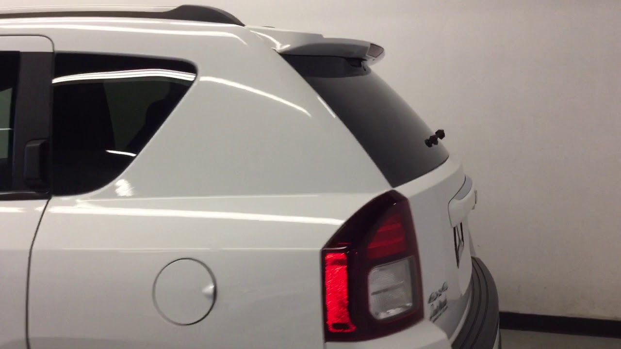 WHITE 2016 Jeep Compass  Review Sherwood Park Alberta - Park Mazda