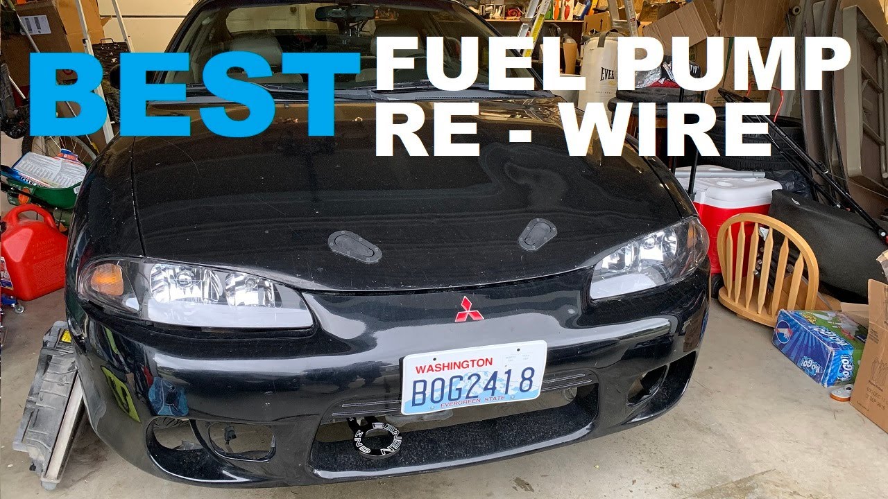 The BEST Way to Re-Wire Your Fuel Pump: 2G DSM