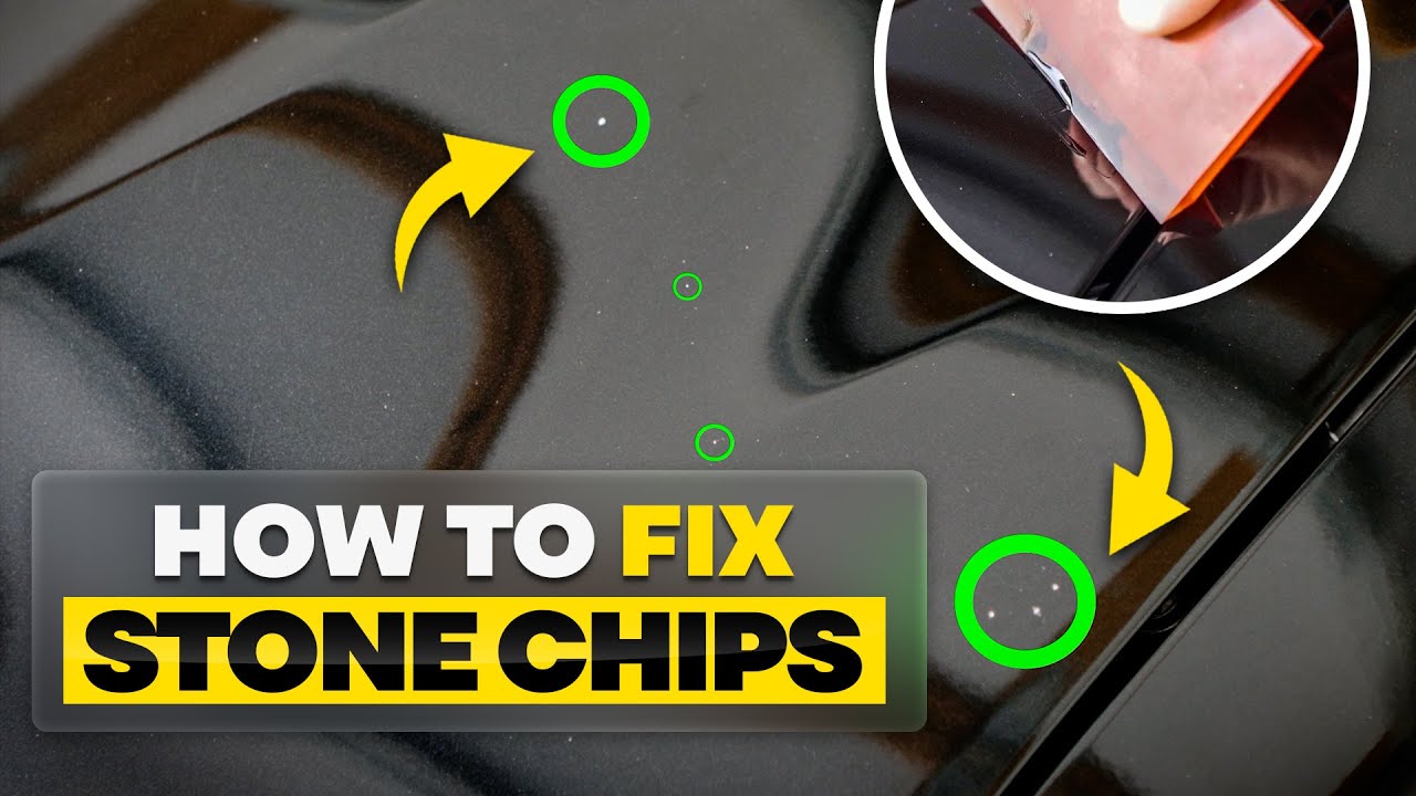 How To Fix Stone Chips On Your Car LIKE MAGIC!