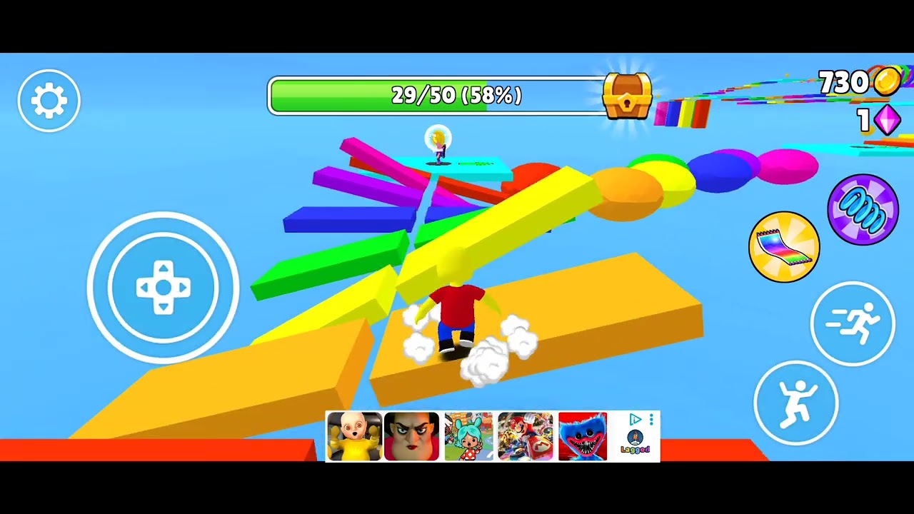 Obby arc en ciel 