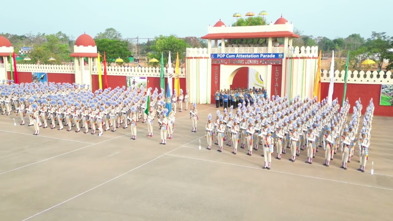 POP CUM ATTESTATION PARADE RTC CRPF PGM