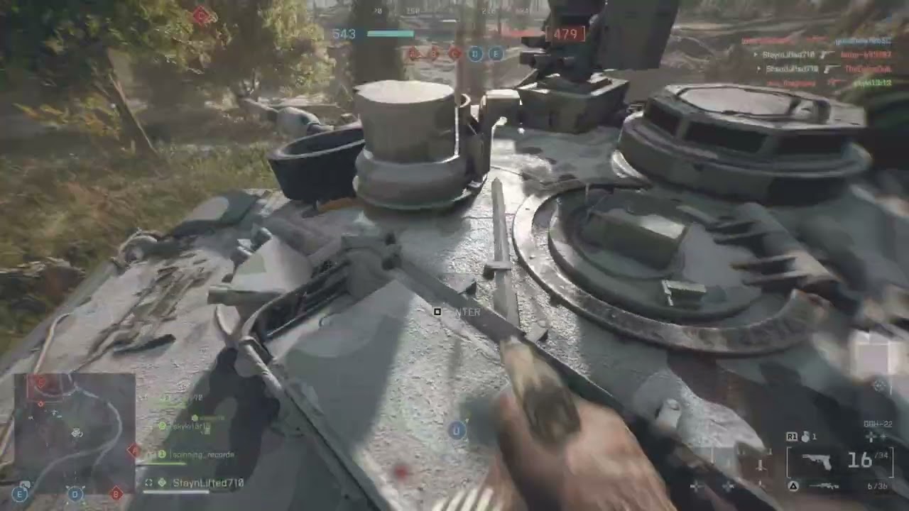 Battlefield 6 good use of stolen tank