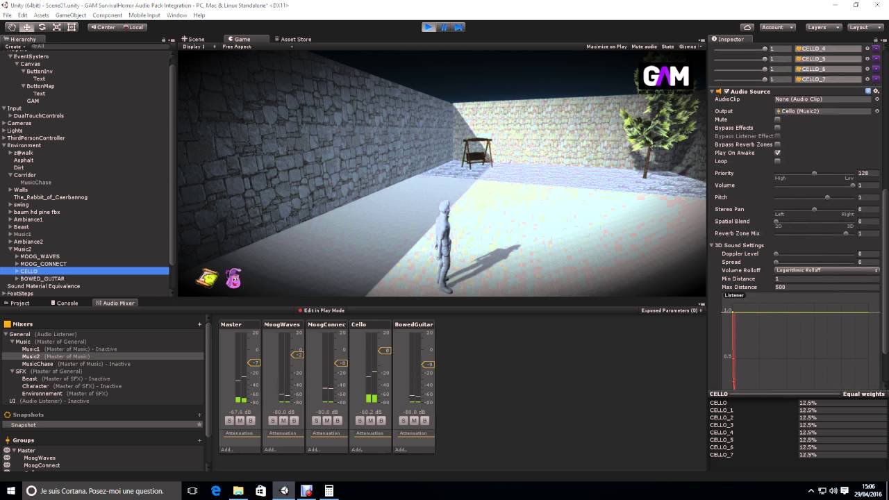 GAM Survival Audio Pack Music 01 by Th&eacute;o Perek