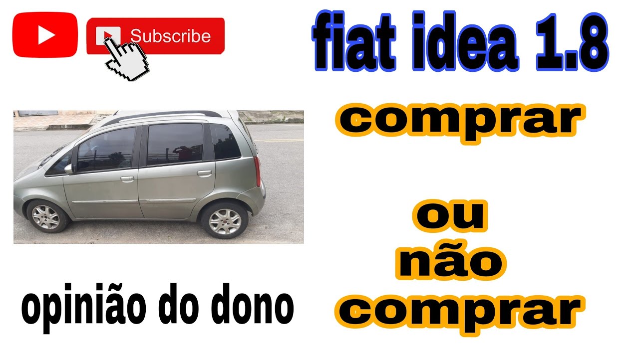 fiat idea 1.8 hlx comprar ou n&atilde;o comprar#comprarcarro