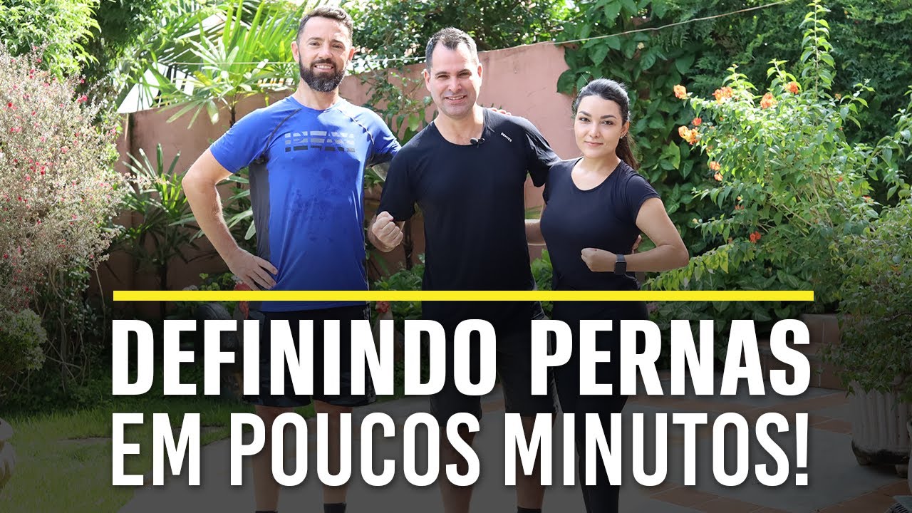 Pernas DEFINIDAS em POUCOS minutos!