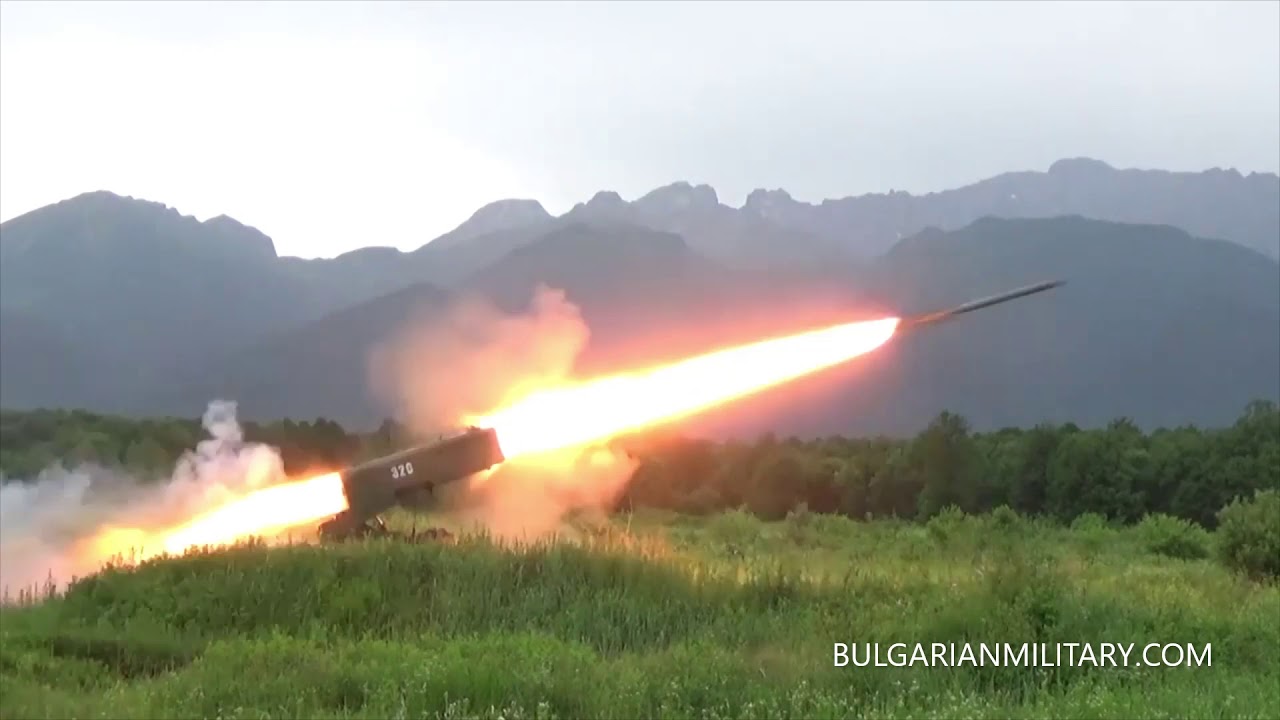 Heavy flame-thrower system TOS 1A (Russia)