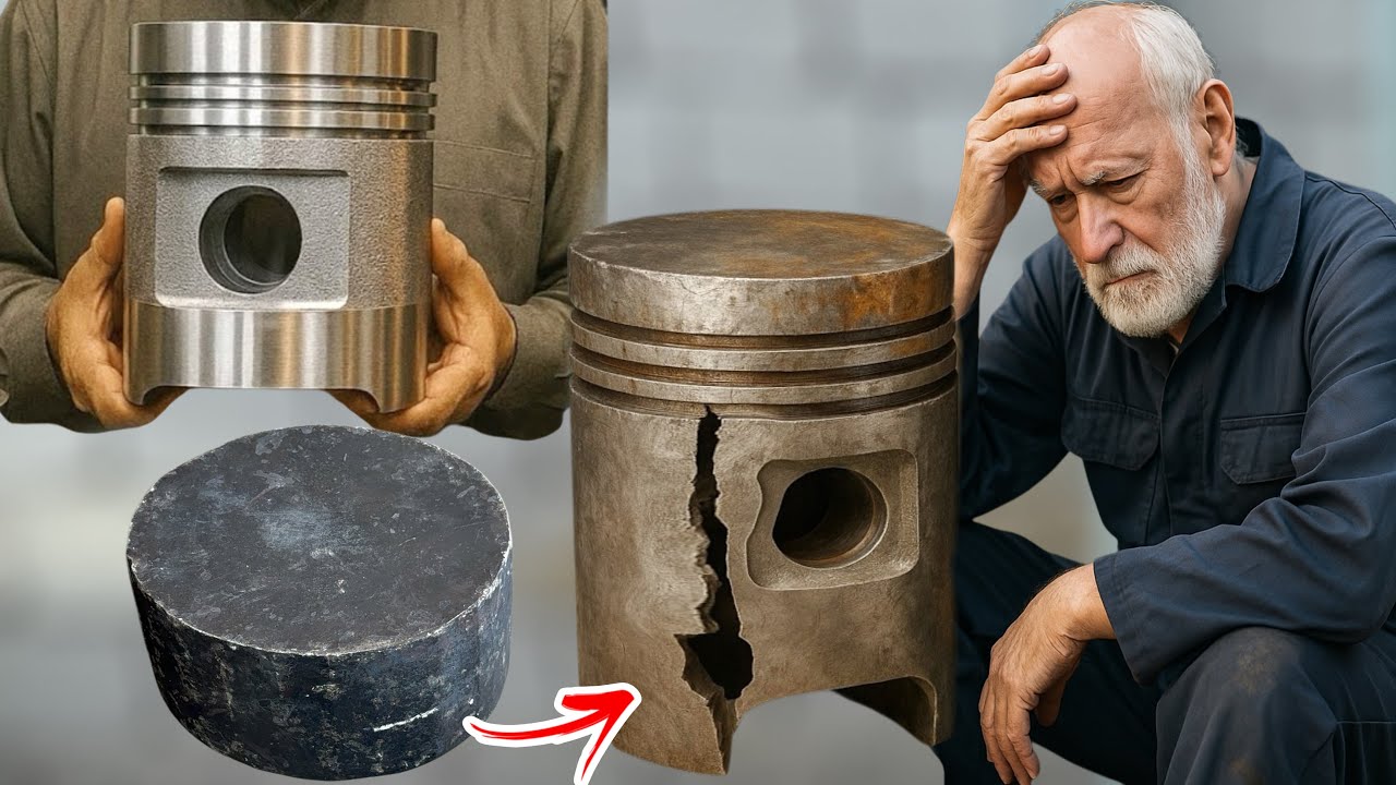 Master-Level Skills: How Caterpillar Pistons Are Engineered with Precision!